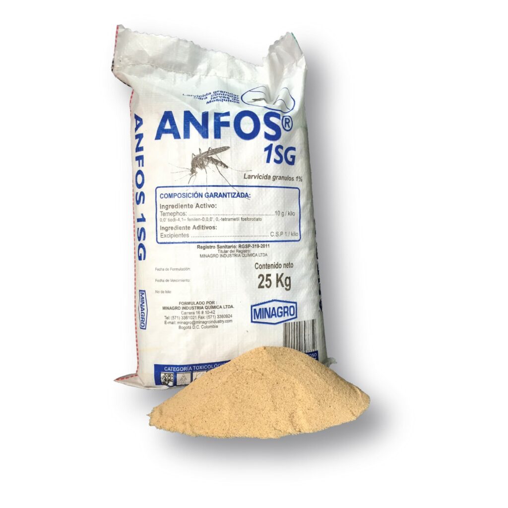 INSECTICIDA EN POLVO ANFOS SG 25 KG Anasac Ambiental